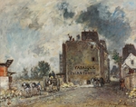 Jongkind, Johan Barthold - Der Abbruch der Rue des Francs-Bourgeois-Saint-Marcel