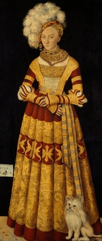 Cranach, Lucas, der Ältere - Herzogin Katharina von Mecklenburg (1487-1561)