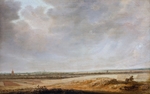 Ruisdael, Salomon Jacobsz, van - Landschaft mit Kornfelder