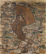 Schiele, Egon - Entschwebung (Die Blinden II)
