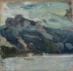 Gerstl, Richard - Traunsee mit Schlafender Griechin