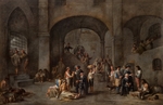 Wael, Cornelis, de - Das Besuchen der Gefangenen