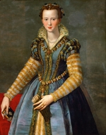 Allori, Alessandro - Porträt von Maria de' Medici (1540–1557)