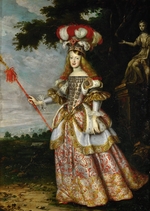 Thomas, Jan, van Ieperen - Infantin Margarita Teresa (1651-1673), Kaiserin, im Theaterkostüm