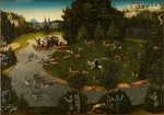 Cranach, Lucas, der Ältere - Hirschjagd des Kurfürsten Friedrich des Weisen