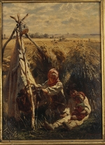 Makowski, Konstantin Jegorowitsch - Bauernkinder auf dem Feld