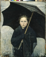 Baschkirzewa (Bashkirtseff), Maria (Marie) Konstantinowna - Ein Regenschirm