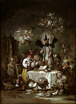Lucas Velázquez, Eugenio - Allegorische Caprice. Die Habgier
