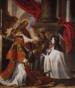 Cabezalero, Juan Martín - Die Kommunion der Heiligen Theresa