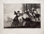 Goya, Francisco, de - Arme Torheit (aus dem Zyklus Los Disparates (Torheiten)