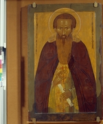 Russische Ikone - Heiliger Dionysios, Abt vom Gluschizki-Kloster (1363-1437)