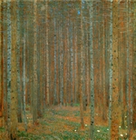 Klimt, Gustav - Tannenwald I