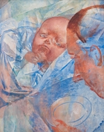 Petrow-Wodkin, Kusma Sergejewitsch - Mutter und Kind
