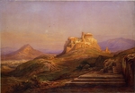 Müller, Rudolf - Ansicht der Akropolis von der Pnyx aus gesehen