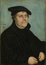 Cranach, Lucas, der Ältere - Porträt von Martin Luther (1483-1546)