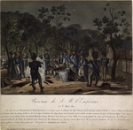 Levachez (Le Vachez), Charles François Gabriel - Rückkehr von der Insel Elba. Napoléon biwakiert am 1. März 1815 vor Cannes
