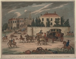 Unbekannter Künstler - Die Eroberung von Napoleons Kutsche bei Genappe nach der Schlacht von Waterloo