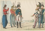 Finert (Finart), Noël Dieudonné - Zar Alexander I. und russische Offiziere
