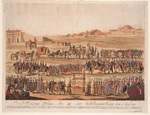 Löschenkohl, Johann Hieronymus - Einzug Sultans Selim des III. zur feierlichen Säbel-Umgürtung am 13. April 1789