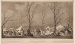 Sauerweid, Alexander Iwanowitsch - Das Biwak der Kosaken in der Avenue des Champs-Elysées in Paris im März 1814