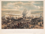 Unbekannter Künstler - Die Schlacht von Calafat im Januar 1854
