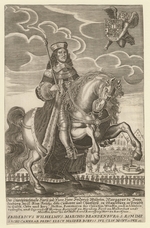 Grimm, Simon - Porträt des Friedrich Wilhelm I. (1620-1688), Kurfürst von Brandenburg, Herzog von Preußen