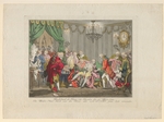 Unbekannter Künstler - Der Meuchelmord Königs Gustav III. auf einem Maskenballe am 16. März 1792