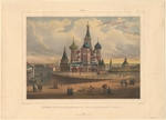 Bichebois, Louis-Pierre-Alphonse - Die Basilius-Kathedrale in Moskau