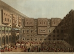 Mayer, Luigi - Ausübung der Mamluken auf dem Platz vor dem Palast von Murad Bey