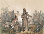 Strassgschwandtner, Josef Anton - Eine Szene aus dem Unabhängigkeitskrieg 1849 in Ungarn