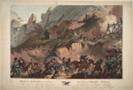Porter, Robert Carr - Die russische Armee überquert die Teufelsbrücke 1799