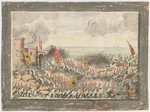 Unbekannter Künstler - Die Belagerung von Warna im September 1828