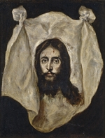 El Greco, Dominico - Mandylion (Christus Acheiropoietos)