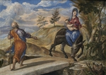 El Greco, Dominico - Die Flucht nach Ägypten