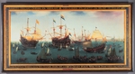 Vroom, Hendrick Cornelisz. - Ankunft in Amsterdam der Zweiten Expedition nach Indonesien am 19. Juli 1599