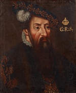 Unbekannter Künstler - Porträt von König Gustav I. Wasa (1496-1560)