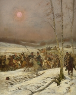 Detaille, Édouard - Der Angriff der Kosaken auf die Ehrengarde