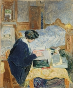 Vuillard, Édouard - Lucy Hessel lesend