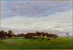Friedrich, Caspar David - Weite Landschaft (Gegend in der Nähe von Greifswald)