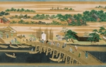 Unbekannter Künstler - Berühmte Sehenswürdigkeiten des Sumida Flusses