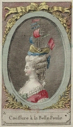 Unbekannter Künstler - Coiffure à la Belle-Poule