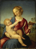 Raffael (Raffaello Sanzio da Urbino) - Madonna Colonna