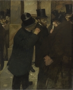 Degas, Edgar - Porträt an der Börse