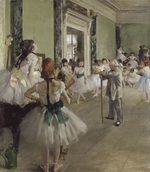 Degas, Edgar - Tanzunterricht