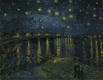 Gogh, Vincent, van - Sternennacht über der Rhône