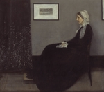 Whistler, James Abbott McNeill - Arrangement in Grau und Schwarz Nr. 1 (Porträt der Mutter des Künstlers)