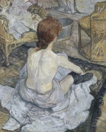 Toulouse-Lautrec, Henri, de - Rousse bei der Toilette