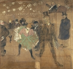 Toulouse-Lautrec, Henri, de - Panneaux pour la baraque de la Goulue, à la Foire du Trône à Paris