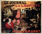 Poulbot, Francisque - Le Journal publie La Loupiote, Grand roman par Aristide Bruant