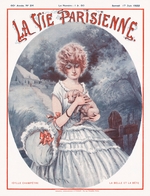 Millière, Maurice - Das Magazin La Vie Parisienne. Titelseite